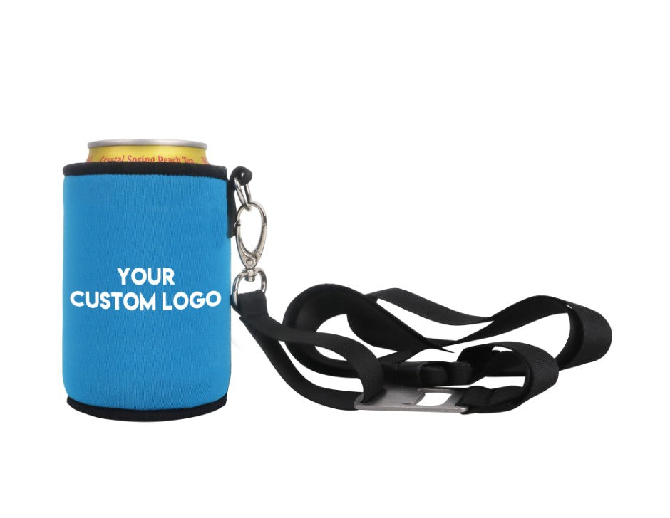 Bottle Opener Stubby Cooler Lanyards