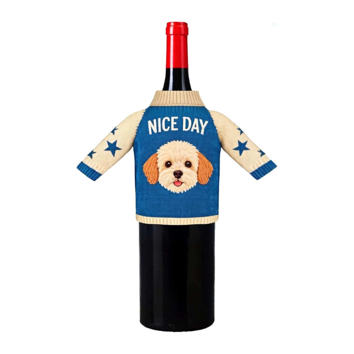 Custom Motif Wine Bottle Sleeve