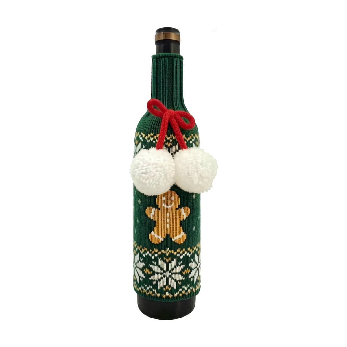 Custom Knitted Wine Bottle Sleeve