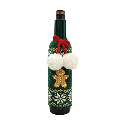Custom Knitted Wine Bottle Sleeve