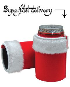Budget Christmas Can Coolers